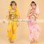 Yifusha girls halter top and pants chiffon belly dance dress ET6023