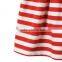 Soft Cotton Stripes Baby T-shirt Dress With Badge Appliques Kids Frocks Designs Dress Gril Dresses HSD5474