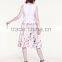 Peach blossom Summer Dress Retro Printed Floral Pleated Skirt High-waist Woman Long Dress