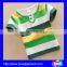 100%cotton stripe printed kid t shirt wholesale colors printing t shirt