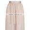 2017 OEM Spring Semi Persperctive Tulle Nude Prom Ladies Skirt