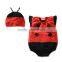 Factory supply new fashion funny baby girl boy rompers w/ hat newborn clothing set