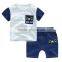 Wholesale cute boy summer clothes 2017 baby boy clothing sets