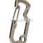 Survival Camping Hiking Outdoor Rescue Gear Mini Carabiner Keychain Multi Tool Kit Key Chain