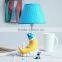 Creative Children Cartoon Moon Shaped Resin Led Table Lamp