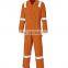 100 %Cotton Material fire retardant safety suit coverall mining clothing