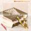 Custom Ribbon Handle Fashion Design Offset Printing foldable Shopping Paper Bag