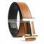 New Arrival Luxury H zinc alloy unisex shiny belt buckles simple elegant style custom belt buckles for selling