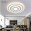 Modern LED Chandelier Lights Lamp 24w-108w dinning room/bedroom Acrylic+Metal Dimmable Pandent Hanging Chandeliers 220v