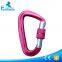 12KN Aluminum Carabiner for dog leashes