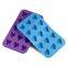 Free Sample Food Grade Heat resistant Nontoxic Silicone Cake Mold Baking Mousse Pudding Mold Tool Love Shape 15holes