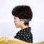 cheap elegent 100% human machine short hair wig for women