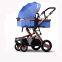 Factory Wholesale High-End New style and Luxury Aluminum Alloy Baby Stroller,Can Sit and Lie Baby Pram,