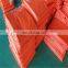 Orange Waterproof Fabric Tarp Sheet/PE Tarpaulin Sheet