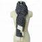 Joy Fashion Scarf Supplier Factory OEM Custom Oblong Heather Cable Knit Scarf