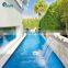 Customized Size Stainless Steel Swimming Pool  Lighted Waterfall Blade Cascade