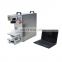 High efficiency and long lifetime mini uv fiber laser marking machine with 20w 30w 50w for metal