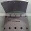 Japanese truck trailer drum brake lining 809750