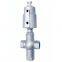pneumatic three-way angle seat water diverting valve