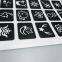 Waterproof Temporary Tattoo Sticker Black Disposable Hand Arm Girl Boy Body Sticker Tattoo Stencil For Tattoo Ink