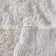 Wholesale European Size Cotton Gauze Custom Embroidered White Duvet Cover Set