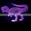 Quick Shipping Dinosaur Acrylic 3D Lamp Led Night Light Kids Table Desk Lamp