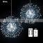 8 function waterproof Firework string lights with Remote Control for Holiday