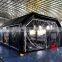 Outdoor portable inflatable spray paint tent car paint spray booth for sale