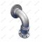 DN100 ANSI standard 90 degree flange connection stainless steel high pressure hydraulic water swivel joint for fire fighting system