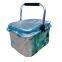 outdoor 600D foldable aluminum framed picnic basket set In Insulated folding metal coustomizable logo party cooler bag