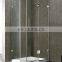 Bathroom clear tempered glass door shower glass price