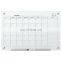 Low price magnetic flexible planner glass recordable message whiteboard