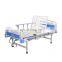 Factory Price Movable 2 Cranks Manual Folding Hospital Bed,Patient Bed,Medical Bed