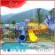 Amusement Aqua Play Park Equipment Water Slide Fiberglass For Sale