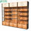 Fashion Wooden and Metal Daiso Display Stand Miniso Display Rack Store Shelf