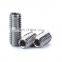 Stainless Steel DIN913 Hex Socket Head m7 grub set screw with cone point