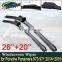 for Porsche Panamera 970 971 2014~2019 2015 2016 2017 2018 Car Wiper Blades Front Windscreen Windshield Wipers Car Accessories