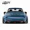 Wide body kit for Audi RS3 tuning engine hood bonnet wide flare fenders facelift carbon fiber spoiler side skirts rear diffuser