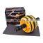 Factory Custom AB Roller Non-slip 15CM Tire Pattern Fitness Gym Exercise Abdominal Wheel Roller