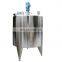 Stainless steel 500L liquid mixing tank with agitator