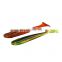 Amazon Supplier 10.5cm 4.5g 6 pcs / Bag Big T- Tail European Style FISHING BAIT LURE soft fishing bait