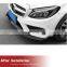 Auto Accessories Hot Sale Car Parts Glossy Font Bumper Lip Spoiler For W205 Sport C180 C200 C300 2015-2018