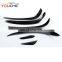 6 Pcs/Set W218 Carbon Fiber Car Front Bumper Splitter Canards For Mercedes CLS Class