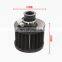 AUSO Baffled 3-Port Billet 6061 Aluminum Auto Parts Oil Catch Can Oil Billet With Air Filter Universal Fit For Most Car