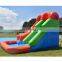 Customized amusement water park with slide for kids inflatable slide pool