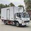 FAW 4x2 15 cubic meters mobile cold plate freezer truck