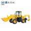 Hengwang HW10-20 The Cheapest Price Small Wheel Excavator Tractor Front Loader Backhoe Loader For Sale