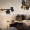 Adjustable Wall Lamps Indoor Square Modern Exterior Iron LED Wall Light