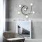 Nordic Modern Decorative Metal Chandelier Acrylic Round LED Ceiling Lights For Living Room Simple Design Ceiling LaMP