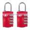 Protect Partners Secure 4 Digit Combination TSA Lock trolley bag Luggage Lock TSA